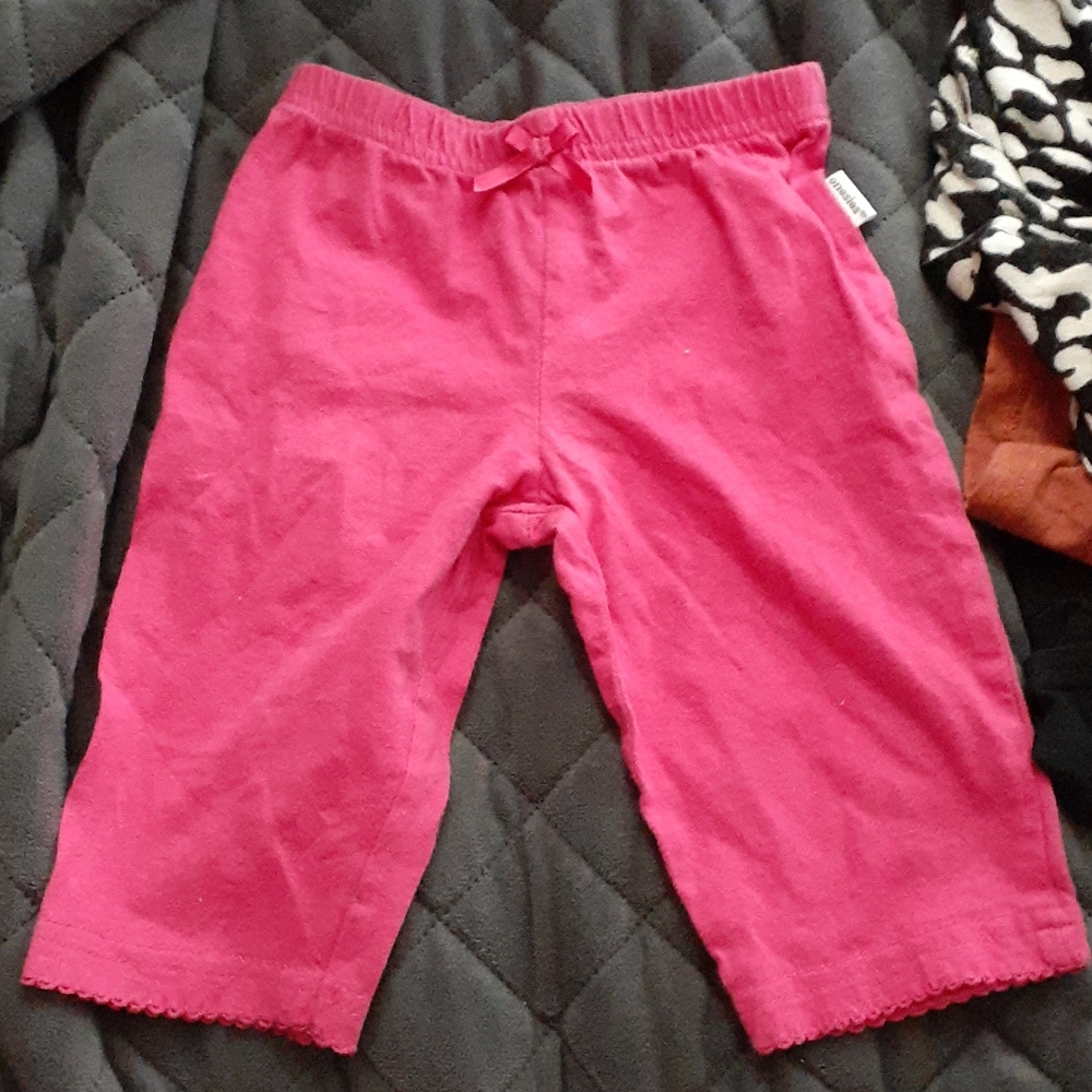 Pink baby pants